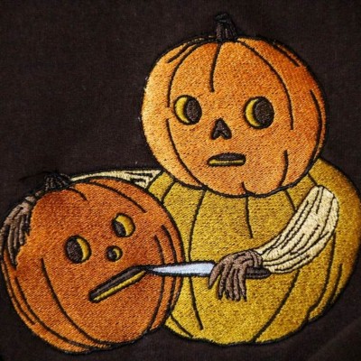 Pumpkin Carver Embroidered Sweatshirt